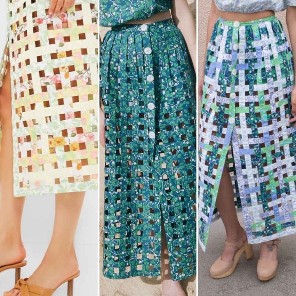 ISO In Search Of Coco Shop basket weave skirt size xs, small or medium